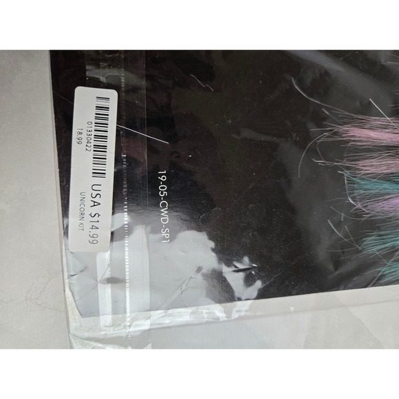 Spirit Halloween Unicorn Kit Child One Size Rainbow Pastel Horn Headband Tail - Picture 11 of 12